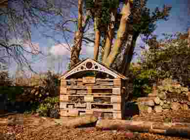 Insect Hotel at The Farmhouse at Redcoats