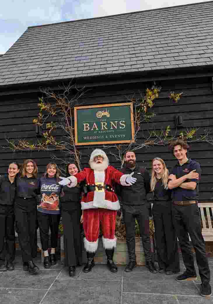 Father Christmas At Farmhouse2